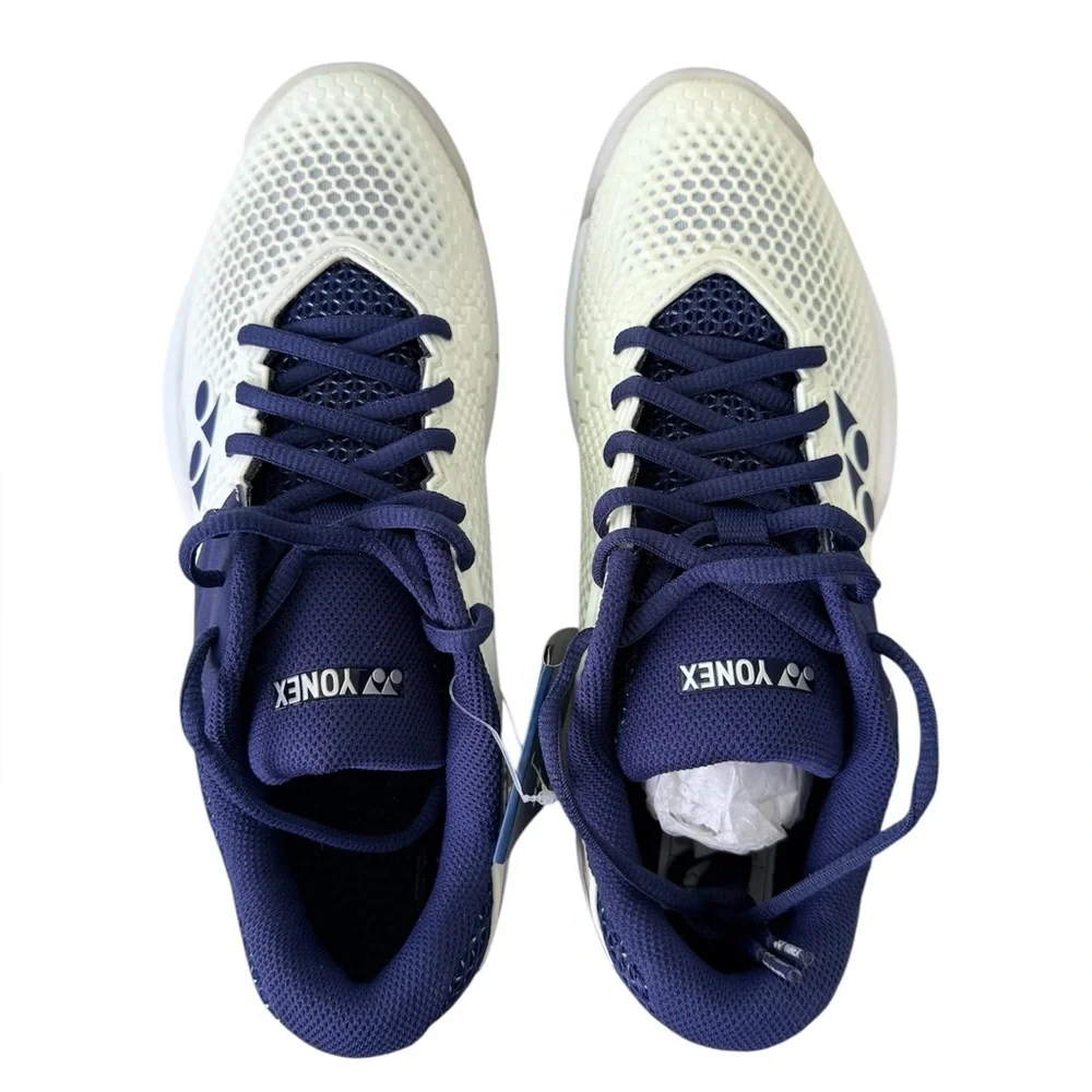 Yonex Power Cushion Eclipsion2 white and navy size W 9.5 or M 8 - Picture 4 of 10